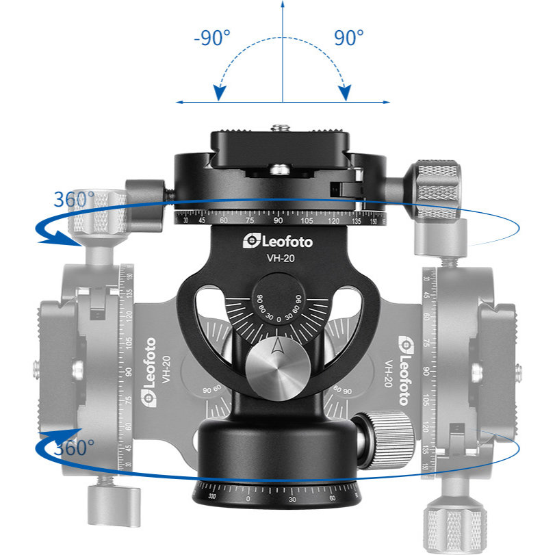 VH-20 一脚用雲台(プレート付属) Leofoto | 株式会社ワイドトレード