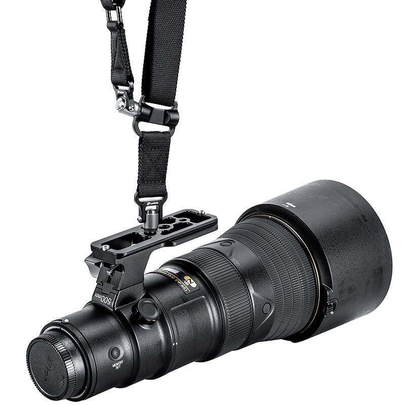 Leofoto レオフォト ニコン製 望遠レンズ専用台座 NF-01 軽量 見た目スッキリ アルカスイス対応 70-200mm/f2.8  500mm/f5.6 - カメラ、光学機器