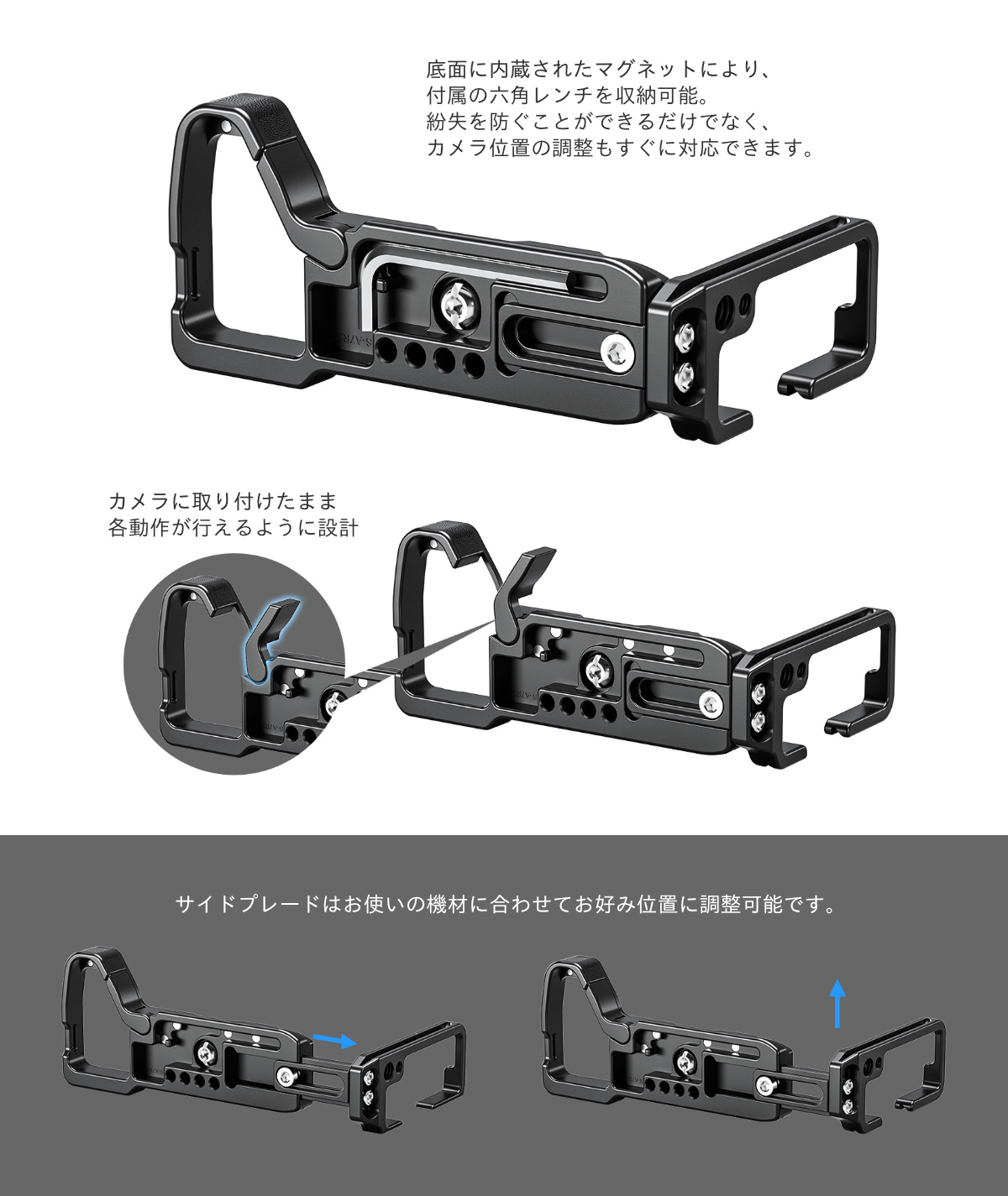 LPS-A7R5 L型プレート(SONY α7R V専用) Leofoto | 株式会社ワイドトレード